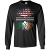 Image of American Grown With Irish Roots T-Shirt Ireland Tee