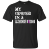 Image of Alzheimer's Awareness T-Shirt For Stepmother Purple Ribbon