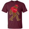 Image of Bigfoot Wearing #MAGA Hat T-Shirt Trump Republican
