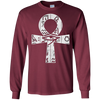 Image of African Pride Tee Shirts Ankh Black Pride Clothing