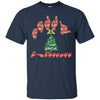 Image of American Sign Language Christmas T shirt great gift idea