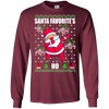 Image of Santa Favorite's Ho Dabbing Santa X-ma T-Shirt