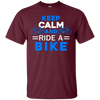 Image of Bike Shirt - Keep Calm And Ride A Bike Tshirt