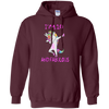 Image of 10 and fabulous sweet tenth-Birthday unicorn dab t shirt