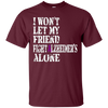 Image of Alzheimer's Awareness Shirt For Friends Purple Ribbon Tee