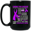 Image of CHRONIC PAIN Survivor i know pain, tears t-shirt