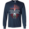 Image of American Grown With PERUVIAN Roots Tee Shirt