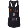 Image of Funny Halloween T-shirt - Witches Be Trippin