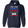 Image of "I Did Not Vote For Trump" T-Shirt