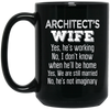 Image of Architect's Wife Funny Wedding Anniversary Gift T Shirt
