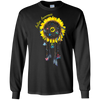 Image of Autism Awareness Sunflower Dreamcatcher T-shirt