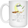 Image of Funny Halloween T Shirt Even Witches Need Wine Shirt
