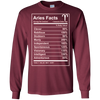Image of Aries Facts - Funny Aries zodiac T-shirt Cool short sleeve