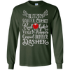 Image of Santa's Reindeer Rudolph List Christmas Sweater Gift T-Shirt