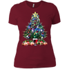 Image of Christmas Tree Wine Glass - Merry Xmas Shirt Tee