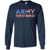 Image of Army Retired T-Shirt Military U.S. Army Retirement Gift