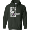 Image of Alzheimer's Awareness Shirt For Wife Purple Ribbon Tee