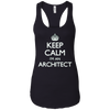 Image of Architect Keep Calm Funny Architect Gift T-Shirt