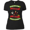 Image of Funny Halloween Witch T Shirt Hangin With My Witches