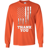 Image of American Flag Veteran's Day Thank You Shirt