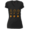 Image of American Sign Language ASL BOO Halloween T-shirt