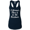 Image of A Woman's Place Is In The Resistance T-shirt
