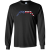 Image of America Heavy Metal Style American Flag T-Shirt