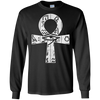 Image of African Pride Tee Shirts Ankh Black Pride Clothing