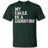 Image of Alzheimer's Awareness Shirt For Uncle Purple Ribbon Tee