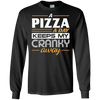 Image of A Pizza a Day Keeps My Cranky Away Foodie T-Shirt