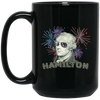 Image of Alexander Hamilton Sunglasses Fireworks HIstory T Shirt