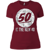 Image of 50 Is The New 40 T-Shirt | Vintage 50th Birthday Tee Shirt