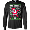 Image of Santa Favorite's Ho Dabbing Santa X-ma T-Shirt