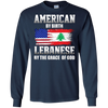 Image of American By Birth Lebanese By The Grace Of God T-shirt