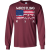 Image of American Flag Wrestling T-shirt
