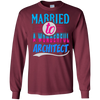Image of Architect Married Wonderful T Shirt