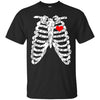 Image of Funny Halloween Skeleton Costume Long Sleeve Shirt