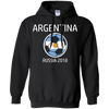 Image of T-shirt de football à manches longues de l’équipe d’Argentine de football 2018