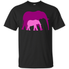 Image of "Mother Daughter Bond" Elephant Herd Parent Child T-Shirt