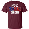 Image of American citizenship gifts flag apparel US citizen t shirt