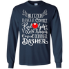 Image of Santa's Reindeer Rudolph List Vintage Christmas Gift T-Shirt