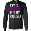 Image of Alzheimer's Awareness T-shirt I Wear Purple For My Cousin