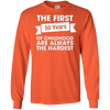 Image of 50th Birthday Funny Tshirt | The First Fifty Are The Hardest