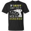 Image of Funny Handyman Dad Shirt Fathers Day Gift from Wife Kids