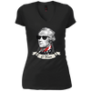 Image of A-Ham Long Sleeve Patriotic Tee | Alexander Hamilton T-Shirt