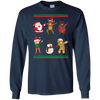 Image of christmas Shirts dabbing santa and friends