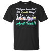 Image of Funny Happy Easter April Fools Day Gift Long Sleee Shirt