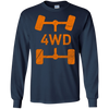 Image of 4WD Retro Long Sleeve T-Shirt Offroad Overland 4x4