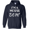Image of "I'm A Mouse Duh!" Funny Halloween T-Shirt