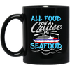Image of All Food On A Cruise Is Seafood Pink Shirts For Men Women